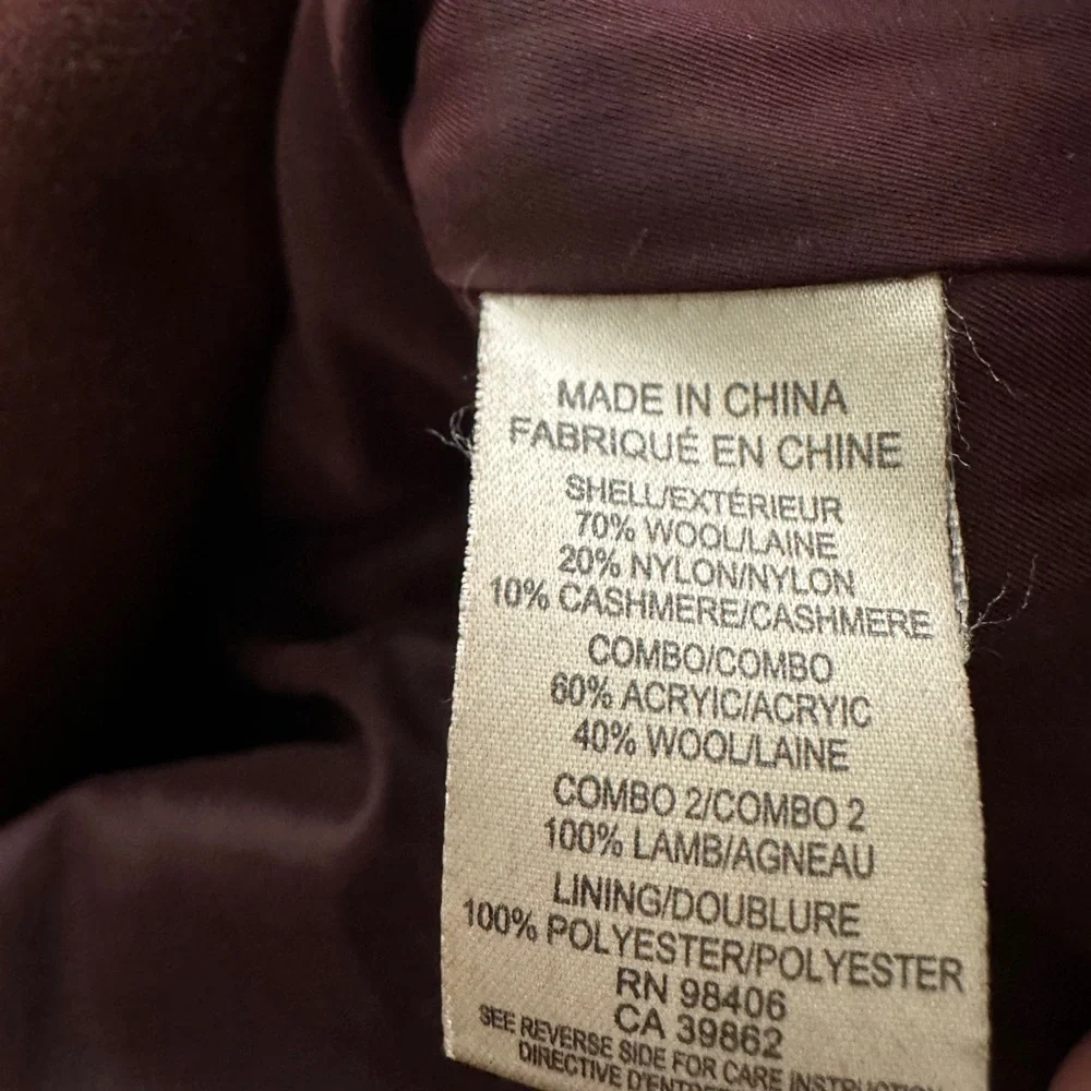 THEORY Trench Coat Knit Collar Retail $765 SIZE PETITE TINY PETITE Stars Hollow - Picture 4 of 7